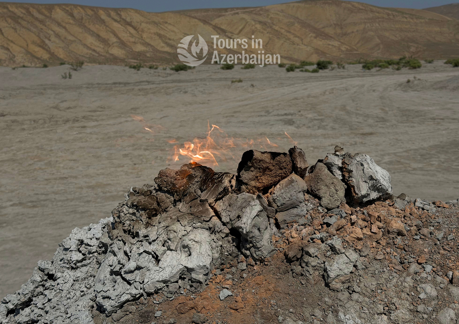 Mud Volcanoes of Azerbaijan Tour